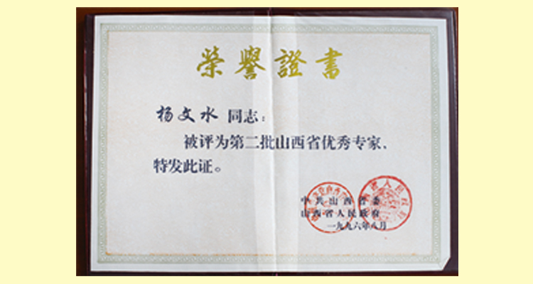 荣誉资质